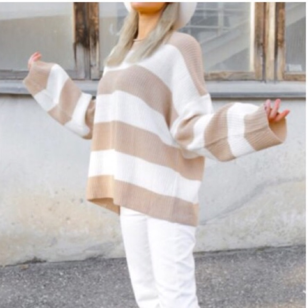 🌟 JUST IN🌟 CHUNKY KNIT SWEATER SIZE OS NEW🌟 - Picture 4 of 5